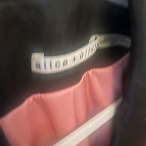 Leather pink and black alive and Olivia jacket